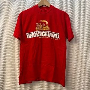 Vintage Stedman Atlanta Underground Single Stitched Graphic Train Tee